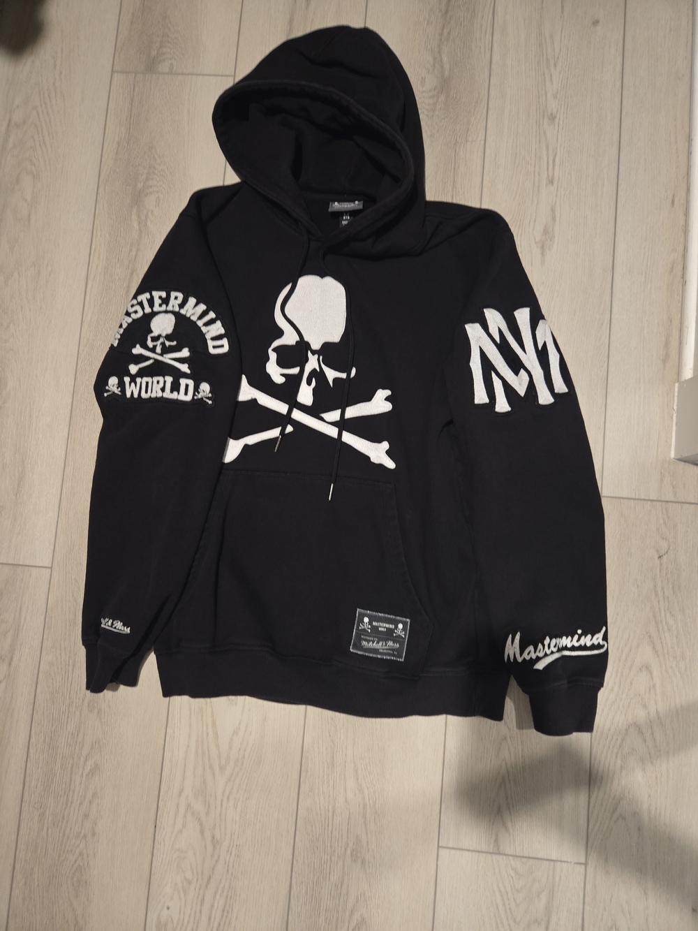 Mastermind X Mitchell & Ness Black Hoodie Size M